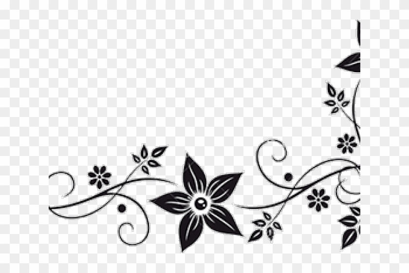 Clipart Wallpaper Blink - Border Design Black And White Png Transparent Png #3535781