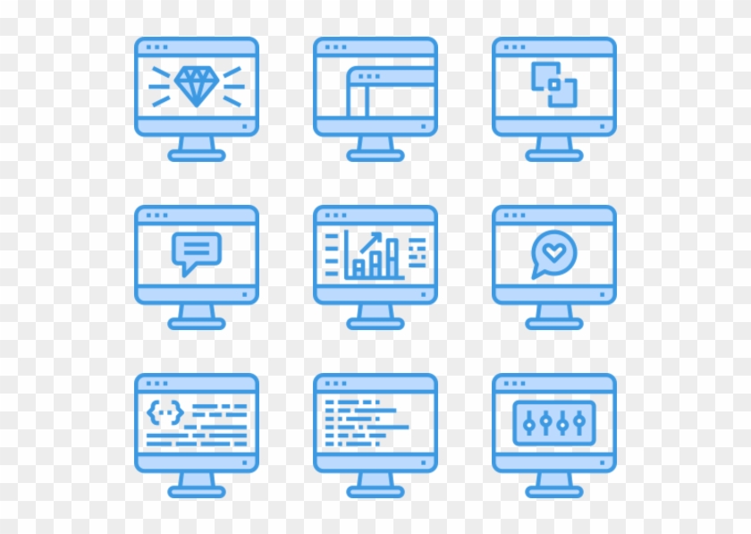 Website And Windows Interface Clipart