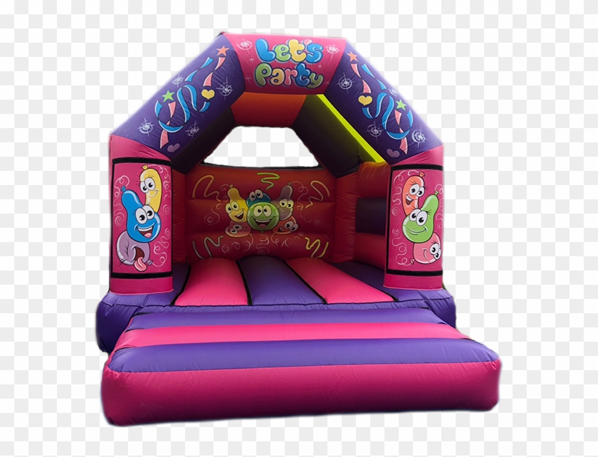 Balloons Party Bouncy Castle - Inflatable Clipart #3536449