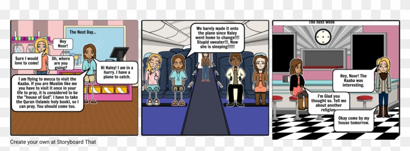 World Religeons - Comics Clipart