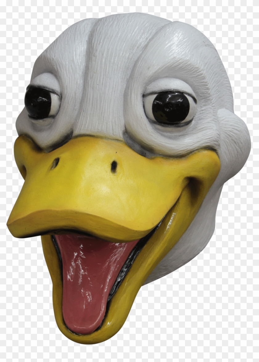 Duck Mask Adult Latex Full Over The Head - Duck Masks Clipart