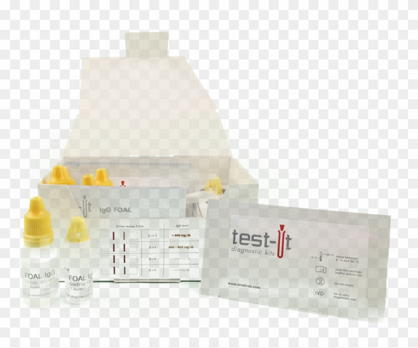 Test-it Igg Foal 5 Tests - Baby Bottle Clipart #3537460