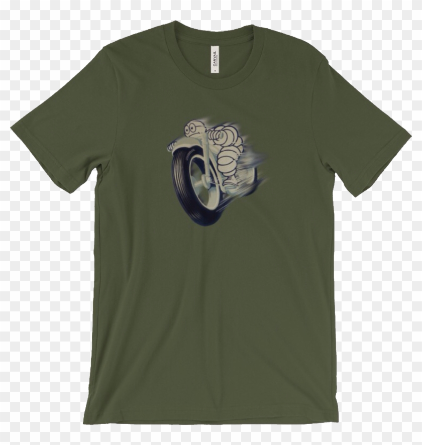 T Shirt Vintage Michelin Man Poster By Urbanhero - Shirt Clipart