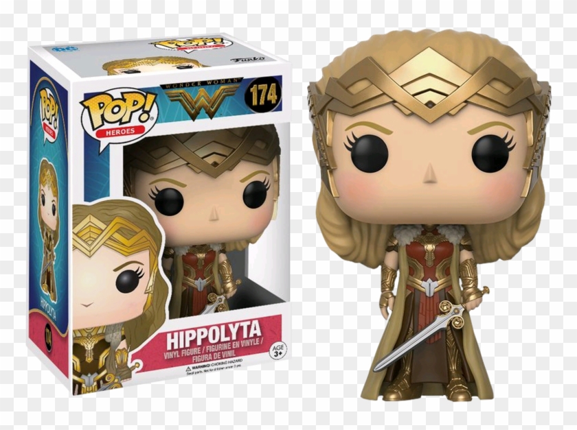 Wonder Woman - Hippolyta Wonder Woman Funko Clipart #3537746