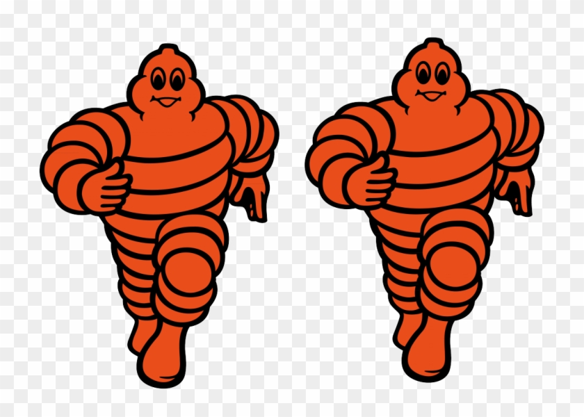 2718 Michelin Man Color - Michelin Logo In Motogp Clipart #3537829