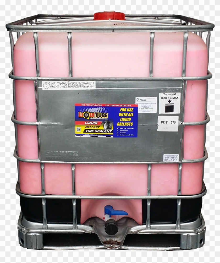 275 Gallon Tote Of Ballast Sealant Concentrate - Shelving Clipart