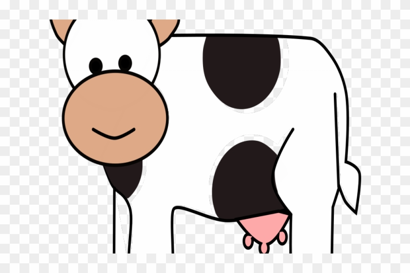 Baby Cow Cartoon - Happy Cow Cartoon Clipart