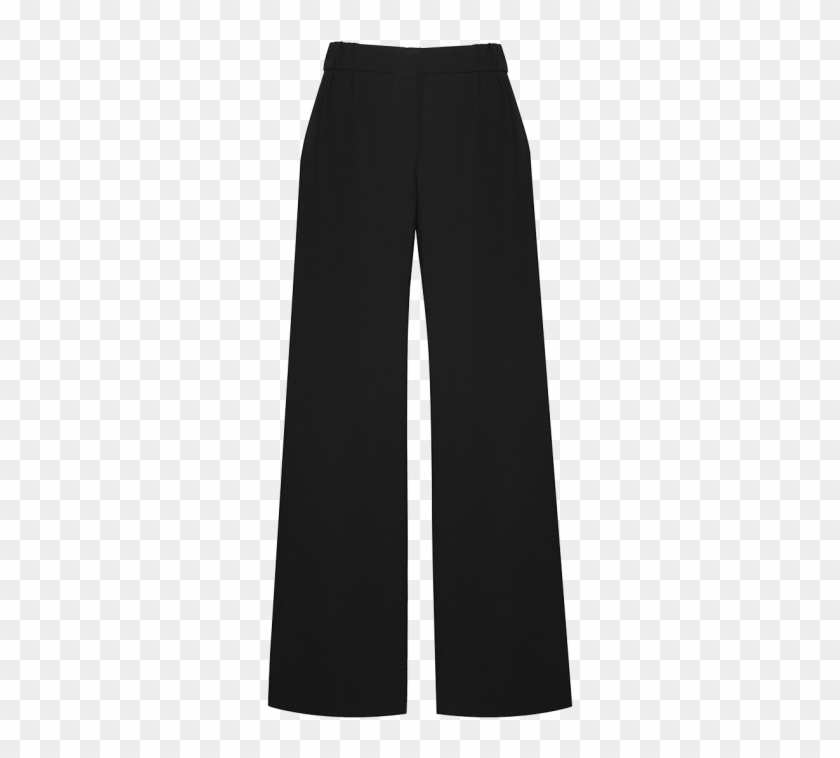Pants Transparent Black Dress - Acne Wool Wide Leg Trouser Clipart