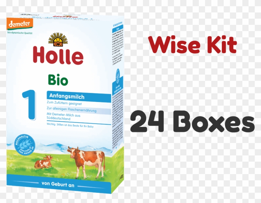 24 Boxes Of Holle Stage 1 Organic Infant Milk Formula - Sorrel Clipart
