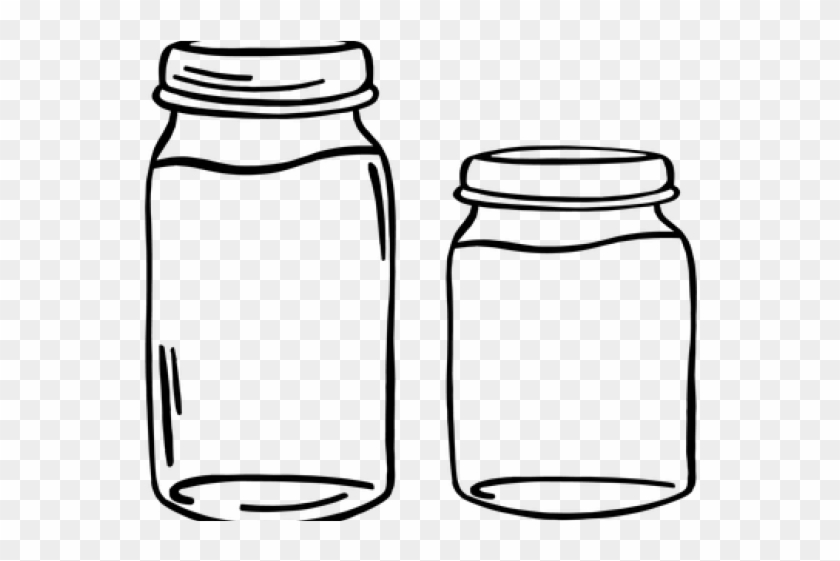Jar Clipart Empty Container - Glass Bottles Clip Art - Png Download