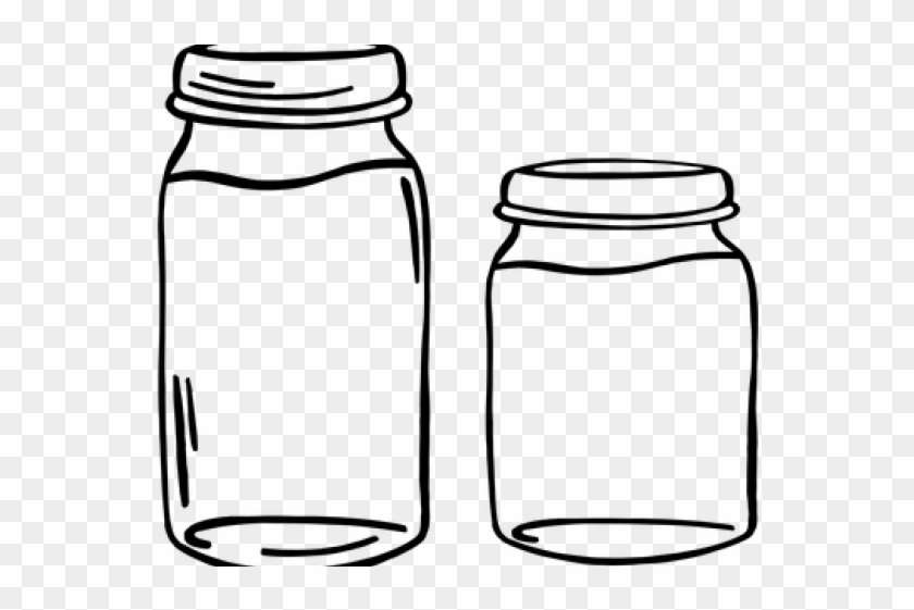 Jar Clipart Empty Container - Glass Bottles Clip Art - Png Download #3538943