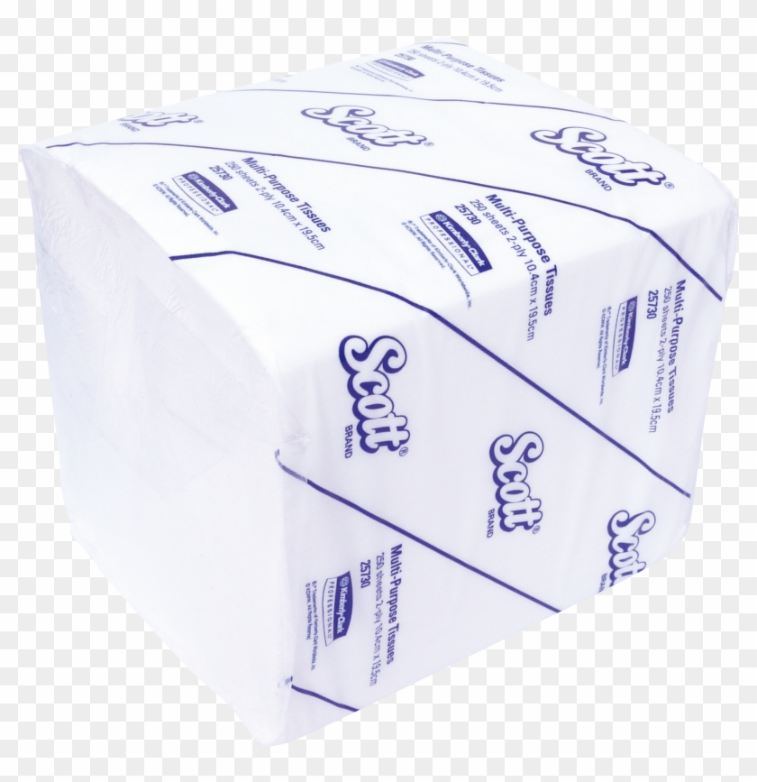 Scott® 2 Ply Multi Purpose Tissue - Paper Clipart
