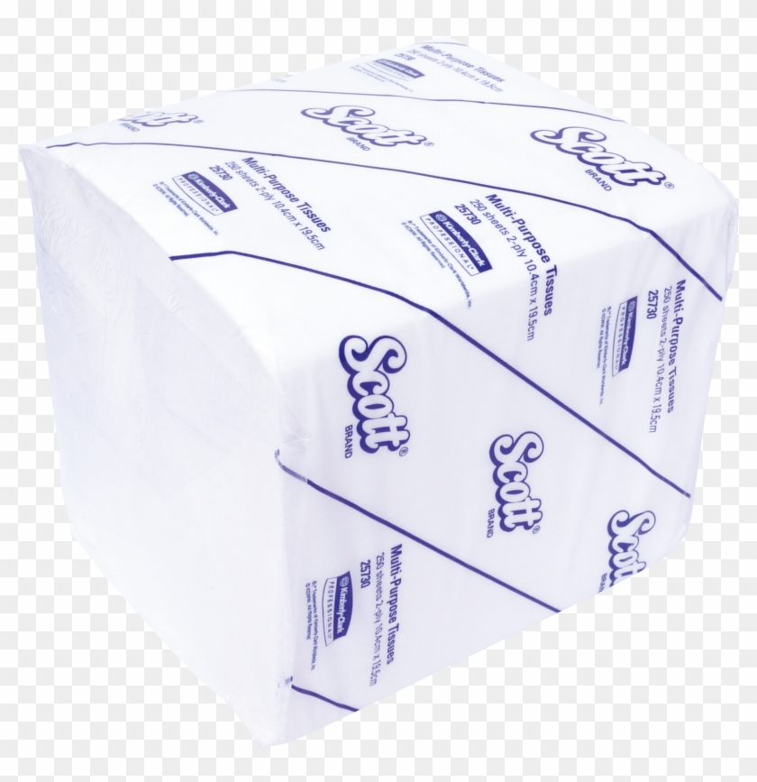 Scott® 2 Ply Multi Purpose Tissue - Paper Clipart #3539041