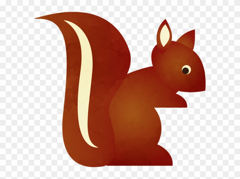 Squirrel Clip Art Forest Animals Pinterest Animalswoodland - Fox Squirrel - Png Download #3539431