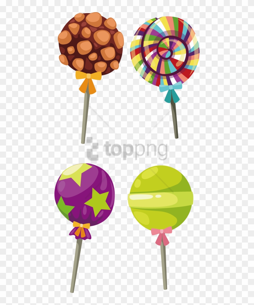 Free Png Lollipop Stick Candy Dessert - Candy Illustration Clipart