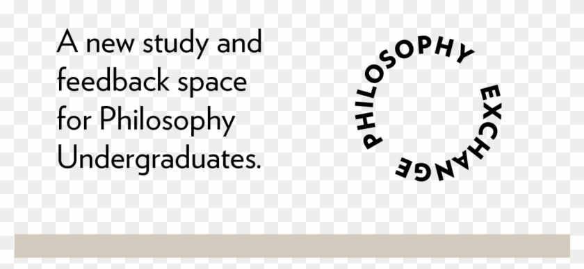 Philosophy Exchange A New Study And Feedback Space - Circle Clipart #3539910