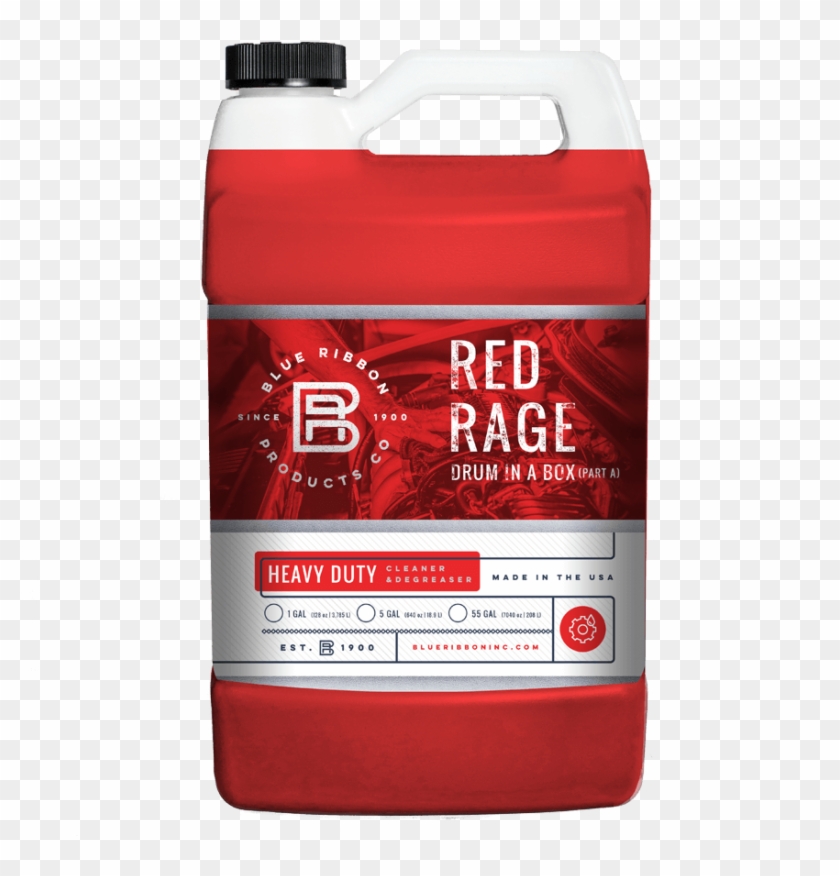 Red Rage Drum In A Box 01tiny - Bottle Clipart #3540442