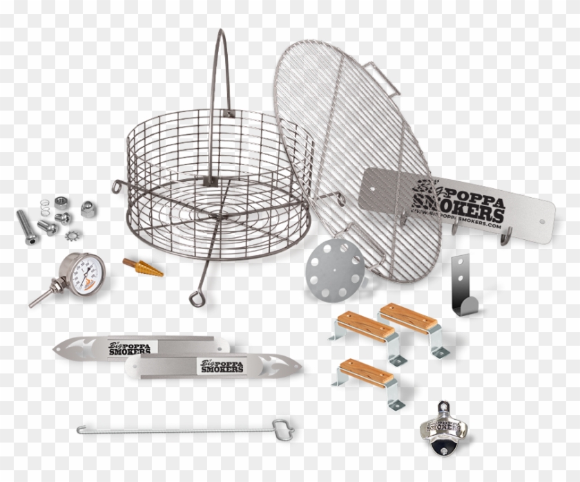Big Poppa's Diy Drum Smoker Kit - Propeller Clipart #3540480