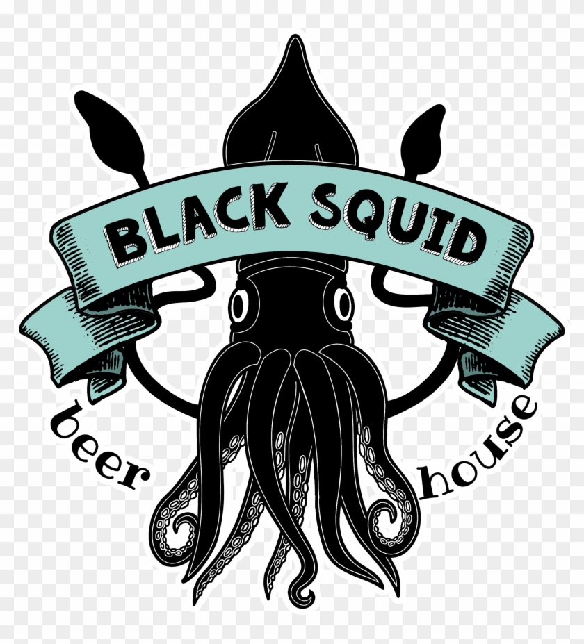 Black Squid Beerhouse , Png Download - Illustration Clipart #3540676