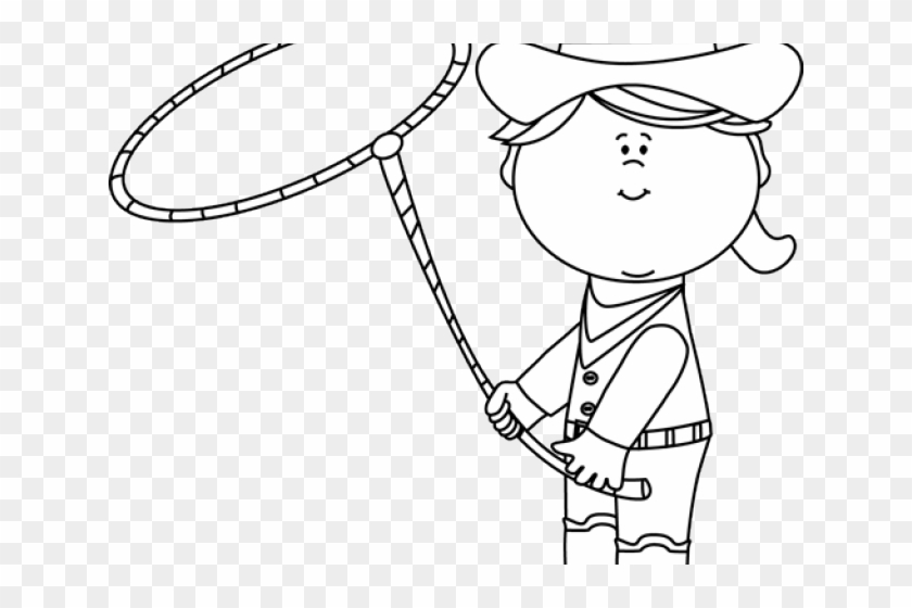 Wild West Clipart Lasso - Cartoon - Png Download
