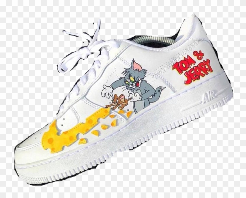 Golden Goose - Nike Air Force Tom And Jerry Clipart #3540863