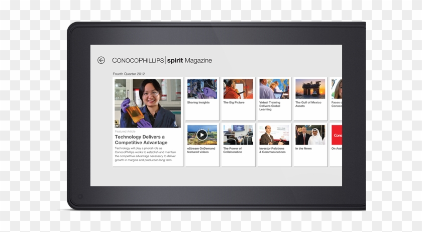 Conocophillips Originally Created The Spirit Magazine - Online Advertising Clipart #3540938