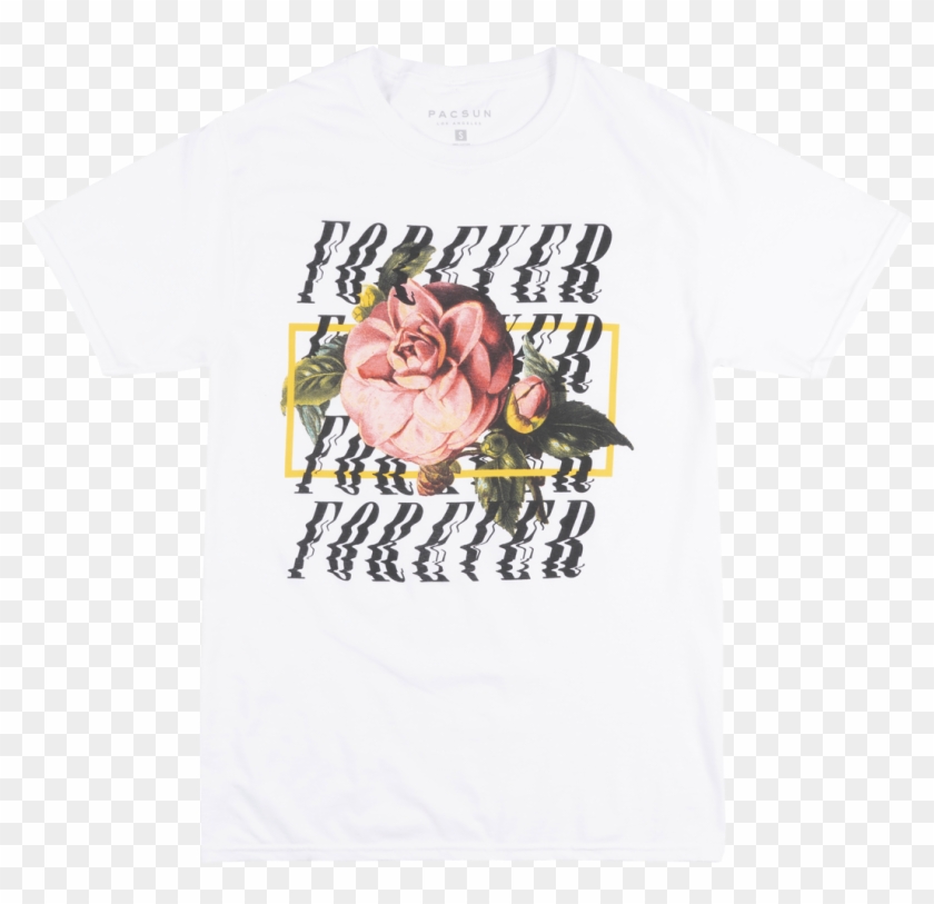 Pacsun Forever Rose T-shirt Mens Fashion Graphic Tee - Wonder Woman Clipart #3541014