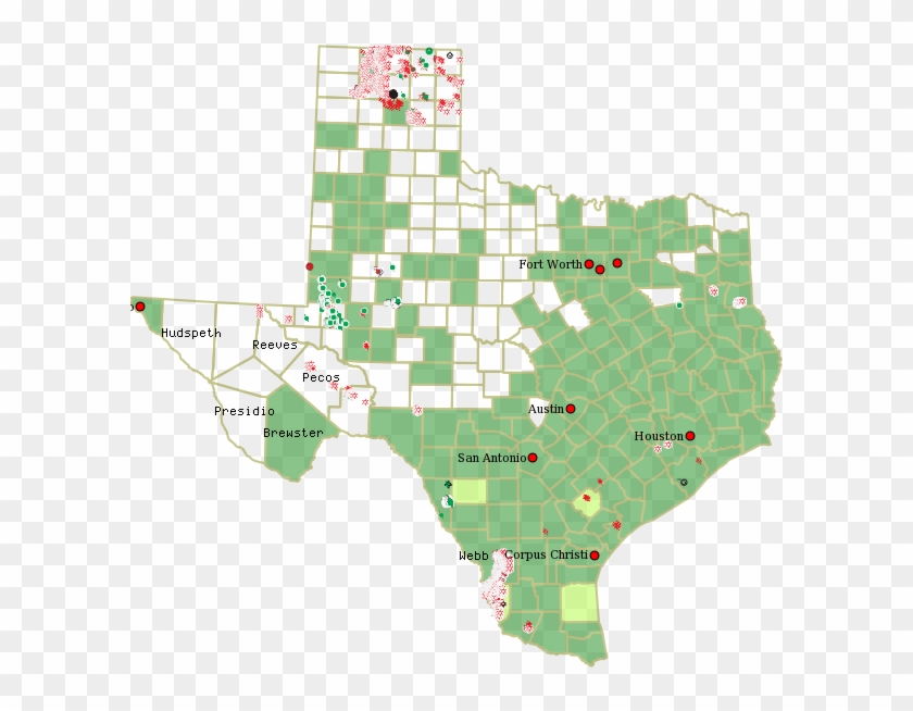 Conocophillips Company Wells Map - Spindletop Texas Map Clipart #3541077