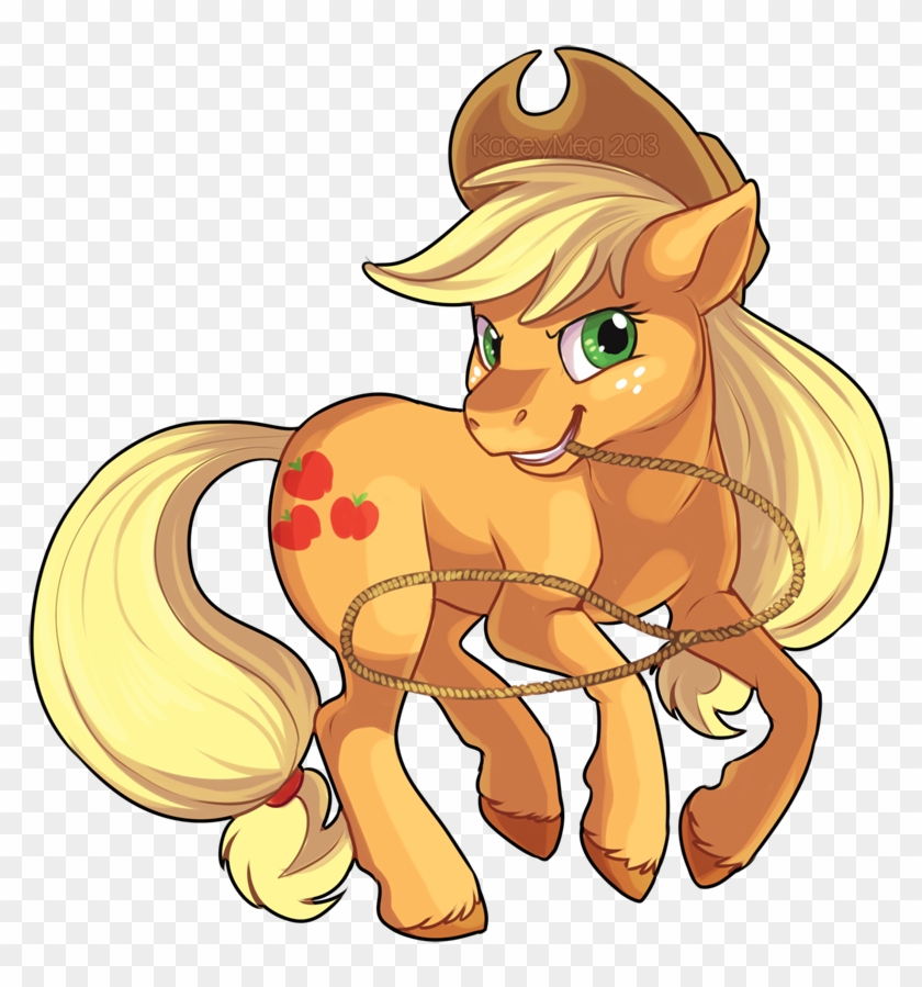 Kaceymeg, Lasso, Looking At You, Mouth Hold, Rope, - Cartoon Clipart