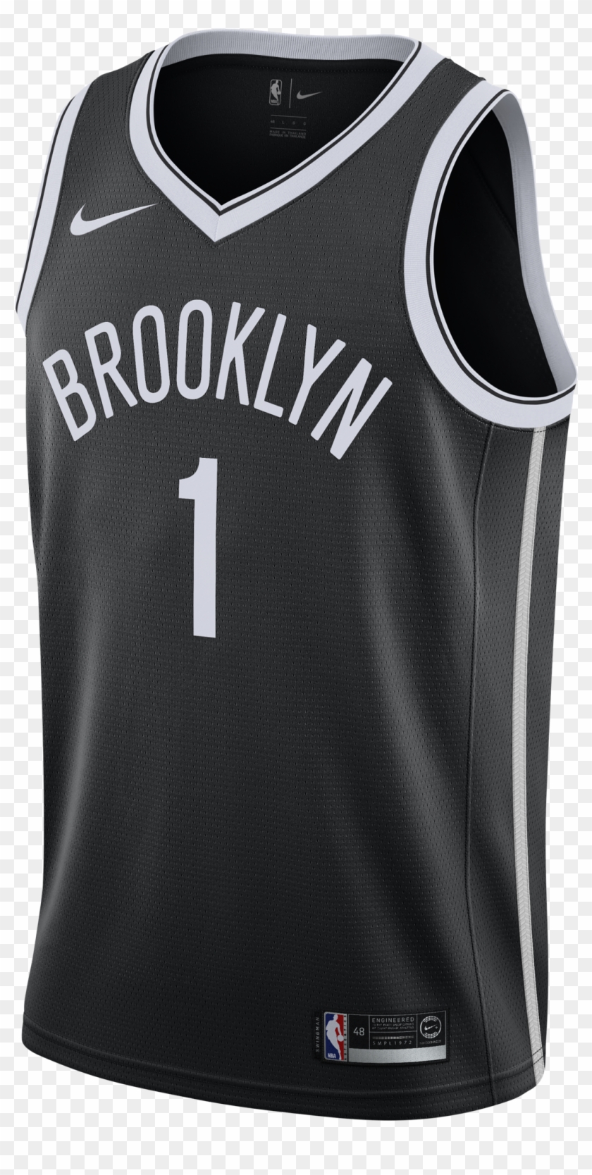 Nike Nba Brooklyn Nets D'angelo Russell Swingman Road - Brooklyn Nets Maillot Clipart