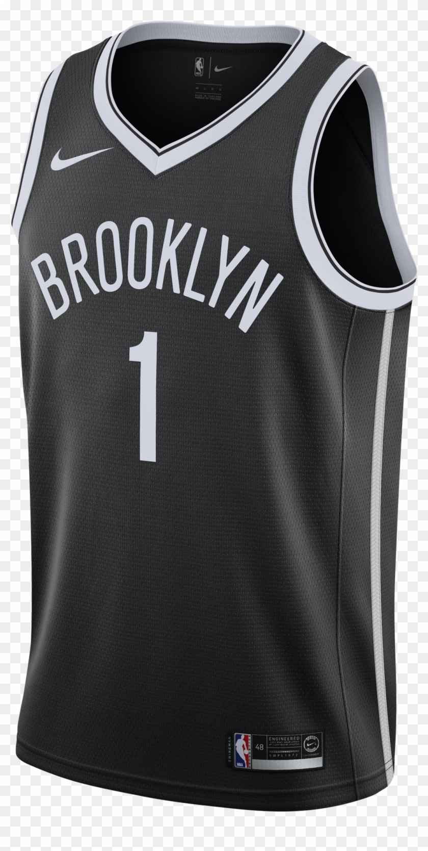 Nike Nba Brooklyn Nets D'angelo Russell Swingman Road - Brooklyn Nets Maillot Clipart #3541567