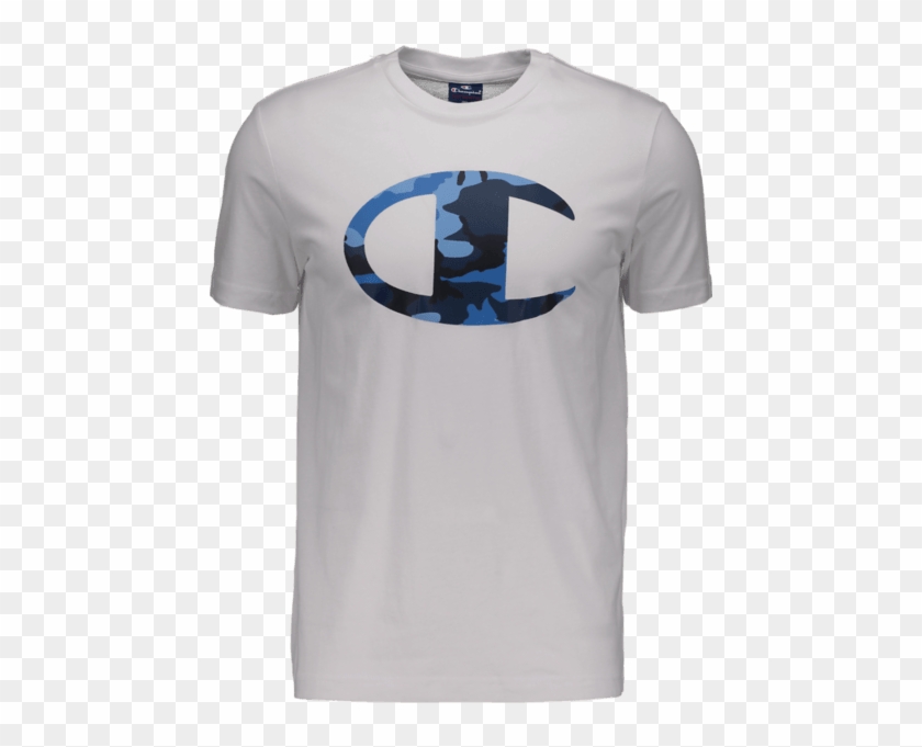 Champion M Contemp Tshirt White Herr,champion Shorts - Crescent Clipart