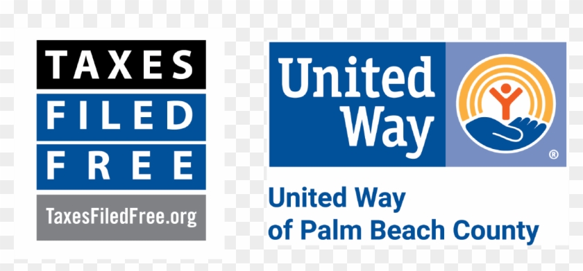 United Way Of Palm Beach County And Its Primary Partner, - United Way Of Palm Beach County Logo Png Clipart