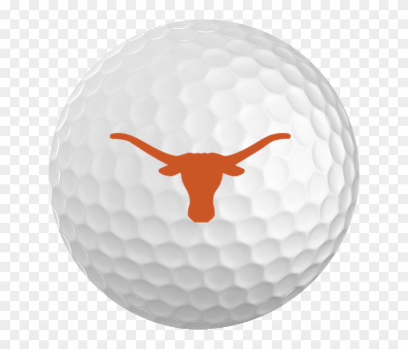 Texas Longhorns Titleist Prov1 Refinished Ncaa Golf - Texas Longhorns Clipart
