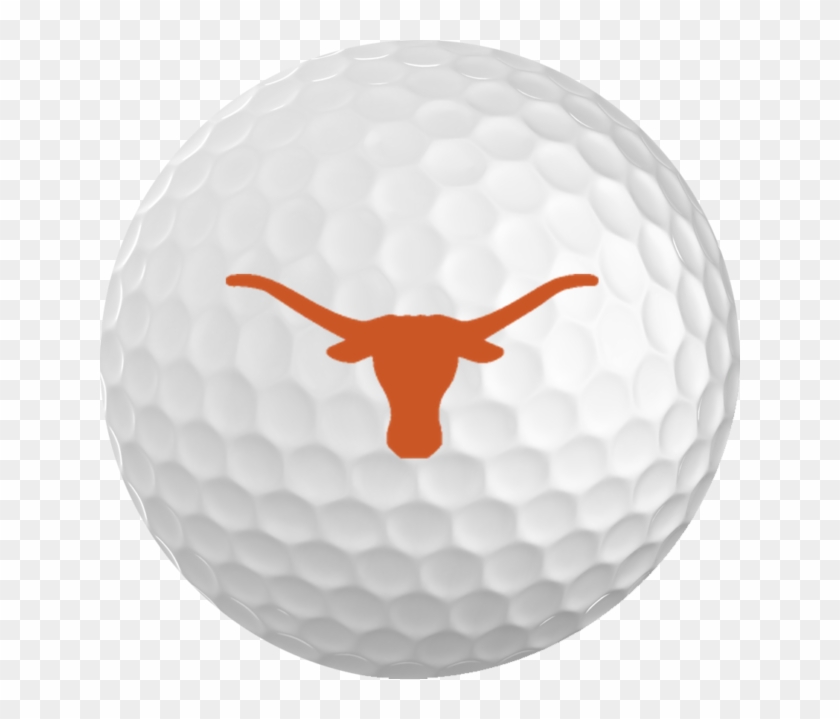 Texas Longhorns Titleist Prov1 Refinished Ncaa Golf - Texas Longhorns Clipart #3541878