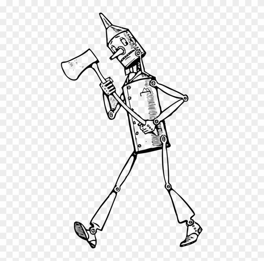 The Wonderful Wizard Of Oz The Tin Man The Wizard Of - Tin Man Clip Art - Png Download
