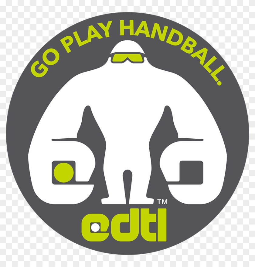 Edtl Handball - Emblem Clipart