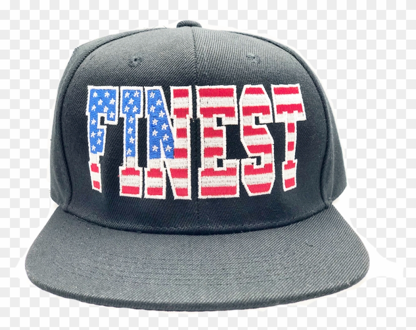 Njf “finest Flag” Snapback - Baseball Cap Clipart #3542606