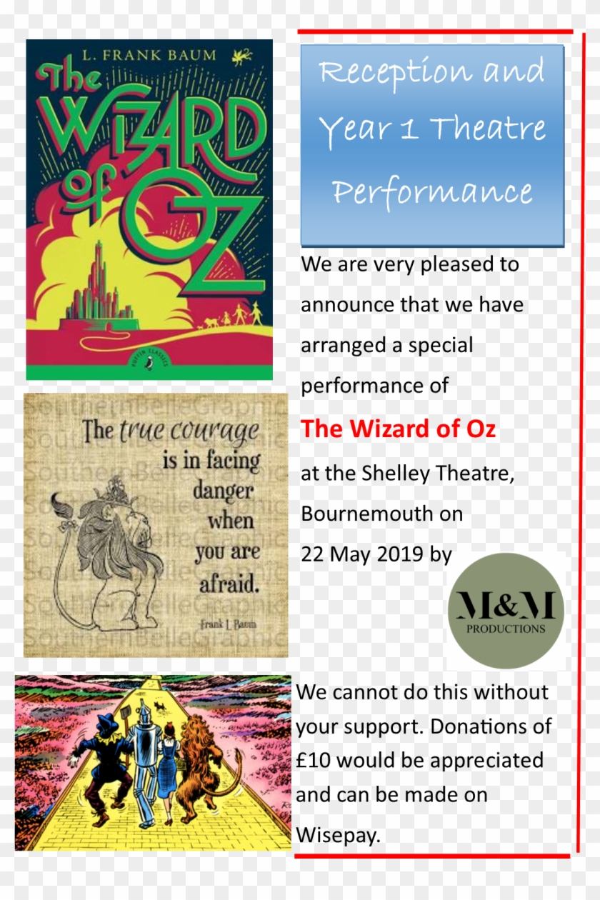 Wizard Of Oz Performance - Poster Clipart