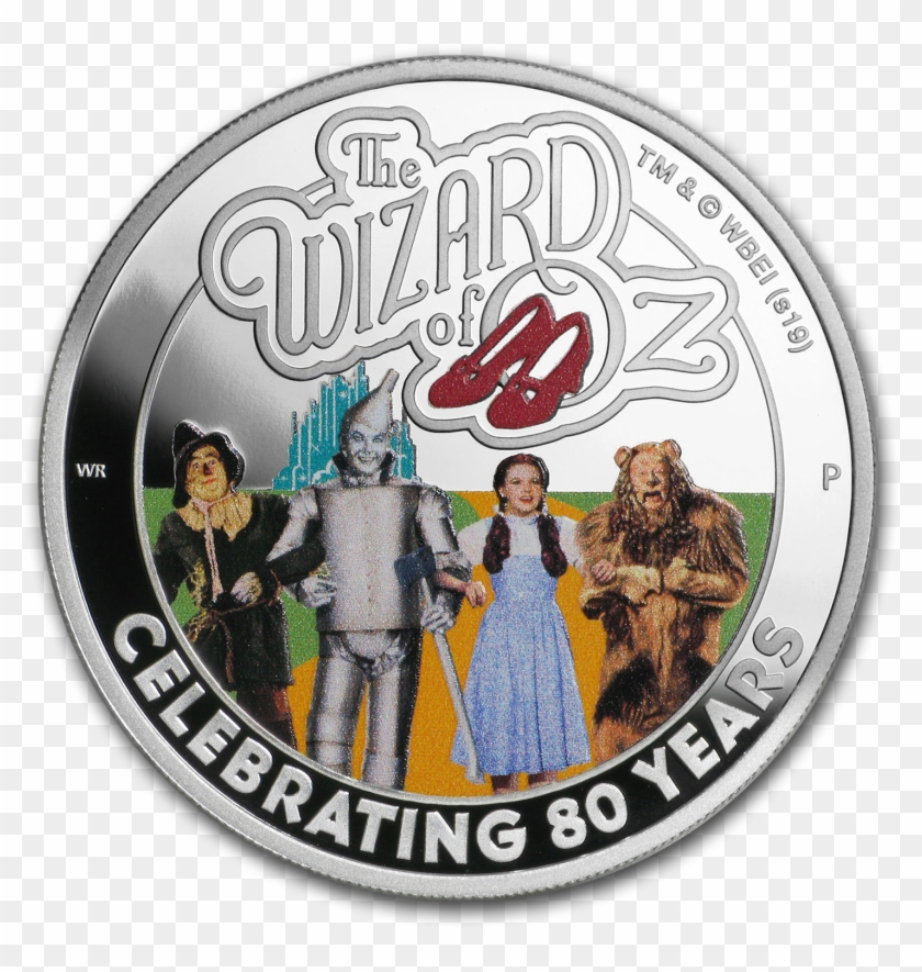 2019 Australia 1 Oz Silver The Wizard Of Oz 80th Anniv - Wizard Of Oz Clipart #3542855