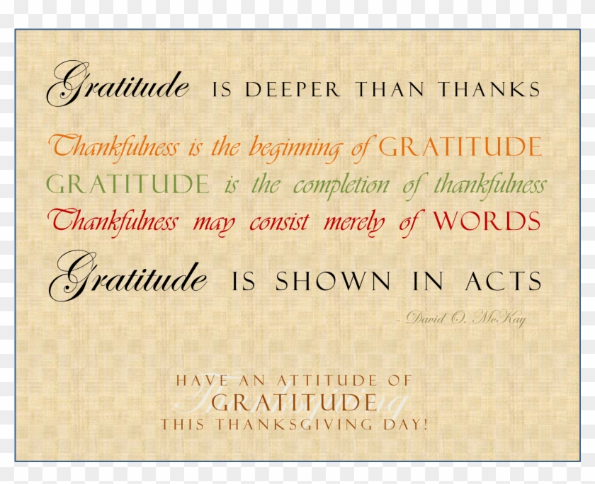 Attitude Of Gratitude - Attitude Of Gratitude Thanksgiving Clipart #3543303