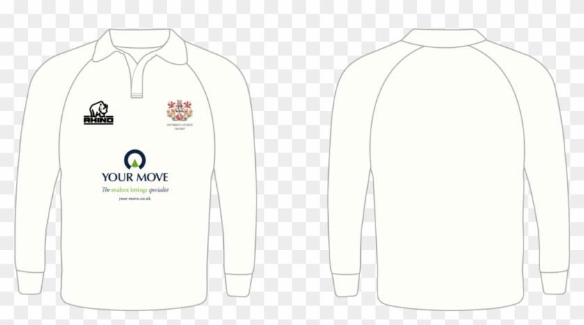 Team Kent Cricket Longsleeve Polo Shirt - Long-sleeved T-shirt Clipart #3543449