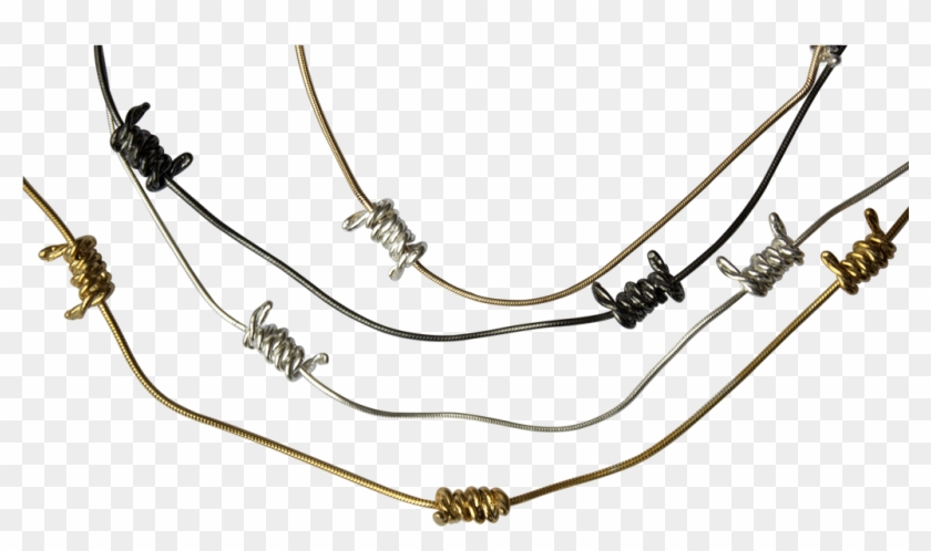 Mixed Metals - Necklace Clipart