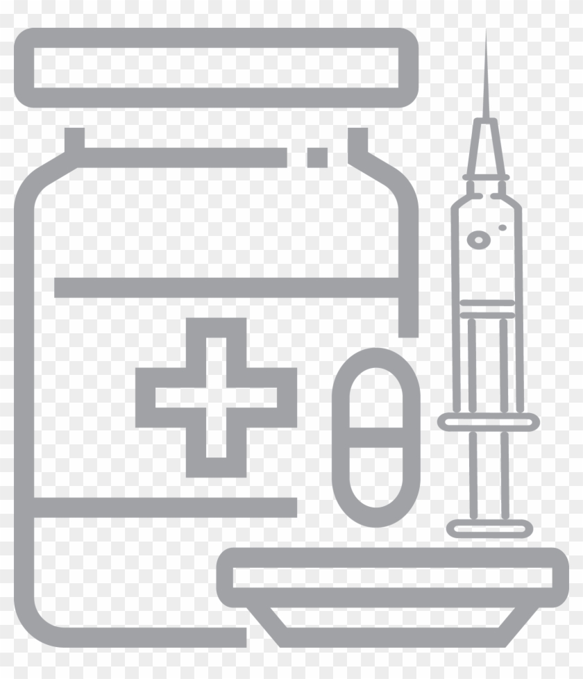 No Drugs Icon - Dosis Icono Clipart