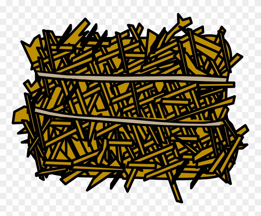Hay Bales - Illustration Clipart