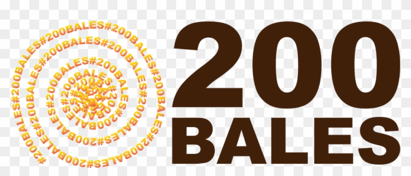 200 Bales - Circle Clipart #3544365