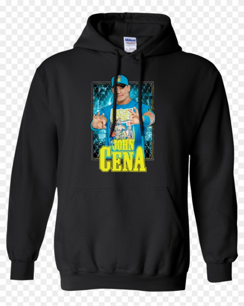 Agr Wwe John Cena Street Scene Hoodie - Rick And Morty Meets Doctor Clipart