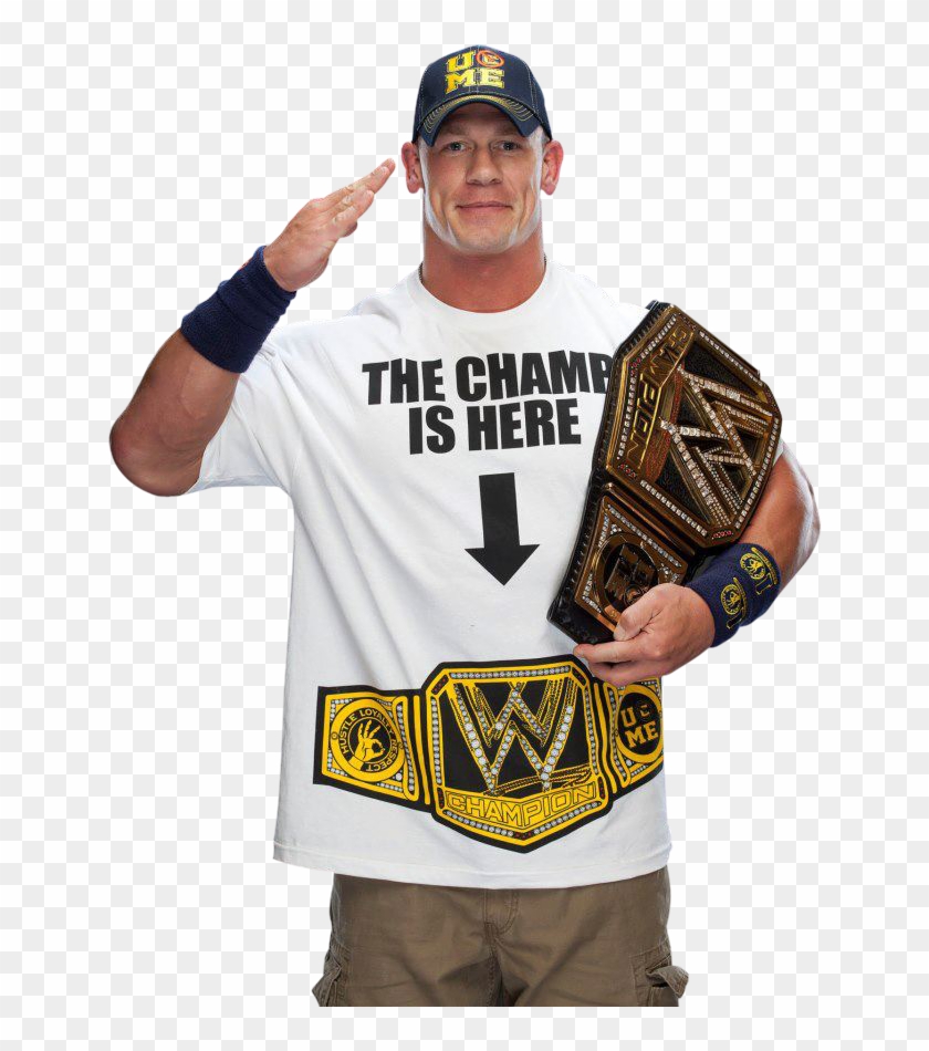 John Cena Png - John Cena 2013 Wwe Champion Clipart #3544571