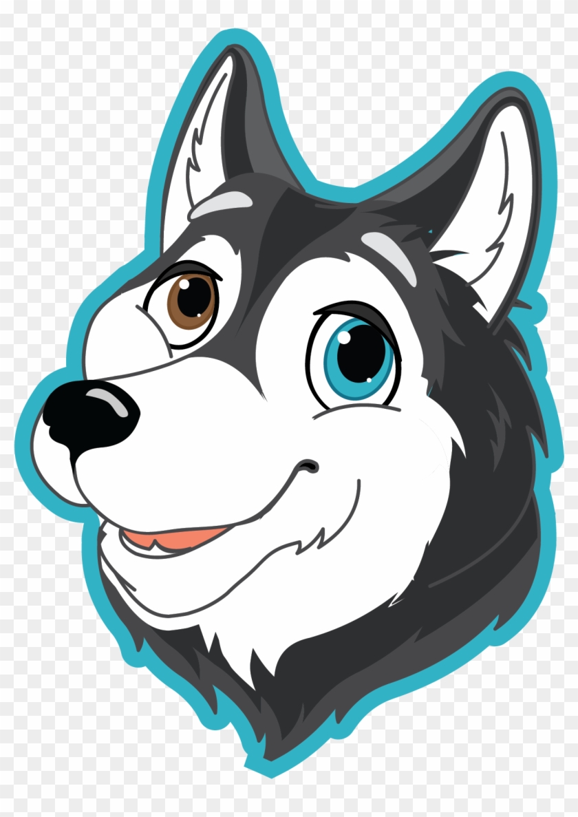 Husky Pup Clipart - Png Download