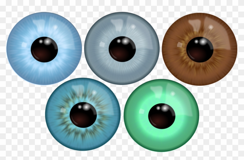 Olympic Games Eyebrow Eyelash - Circle Clipart